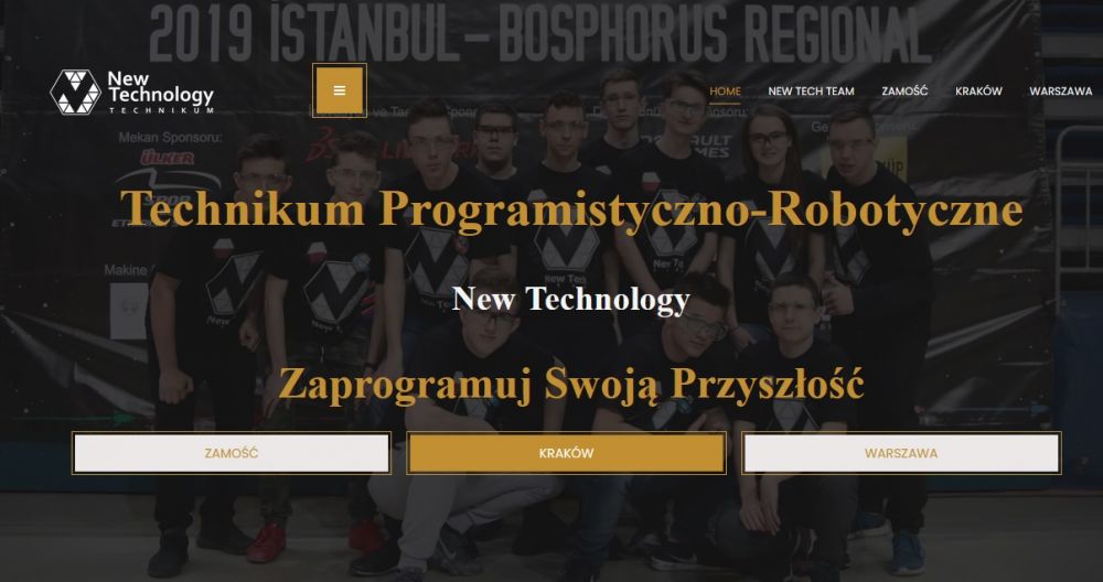 Trwa rekrutacja do Technikum Programistyczno-Robotycznego New Technology w Krakowie